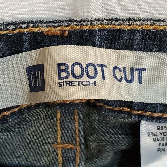 GAP Boot Cut Stretch Women's Size 8L Waist 30" Inseam 33" - Picture 5 of 6